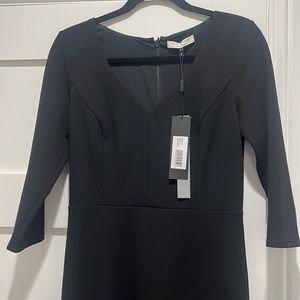 NWT Halston Heritage Evening Collection dress - black.